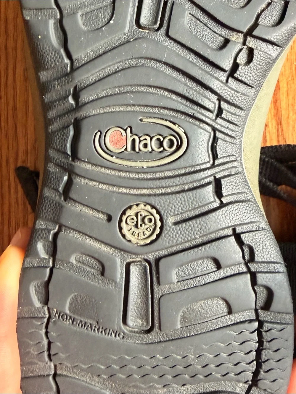 Chaco Women's Black Strap Sandals Size 7